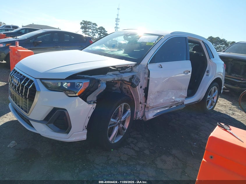 2020 Audi Q3 Premium 45 Tfsi S Line Quattro Tiptronic VIN: WA1DECF39L1046764 Lot: 43584424