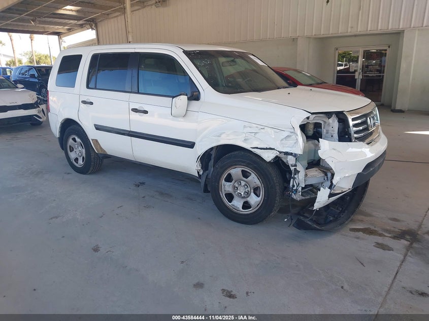2014 HONDA PILOT LX - 5FNYF4H23EB022193