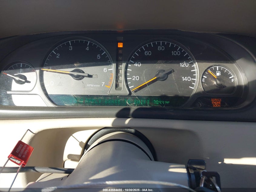 2001 Cadillac Eldorado Etc VIN: 1G6ET129X1B104695 Lot: 43584455