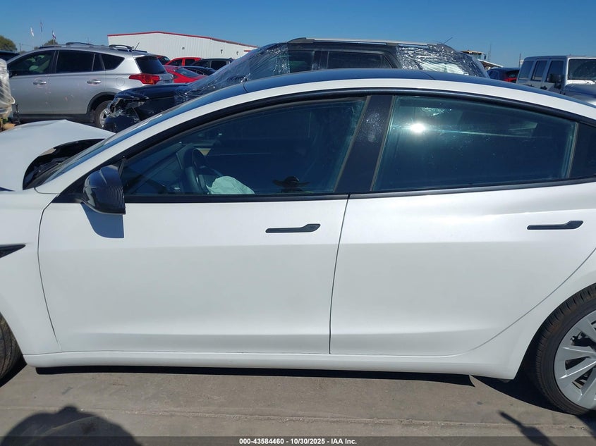 2022 Tesla Model 3 Long Range Dual Motor All-Wheel Drive VIN: 5YJ3E1EB2NF288093 Lot: 43584460