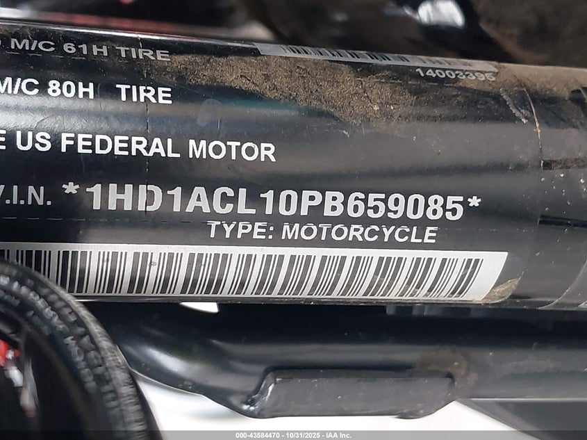 2023 Harley-Davidson Fltrxst VIN: 1HD1ACL10PB659085 Lot: 43584470