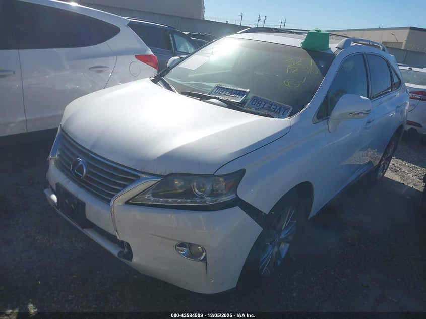 2T2ZK1BA0DC112625 2013 LEXUS RX photo no. 2