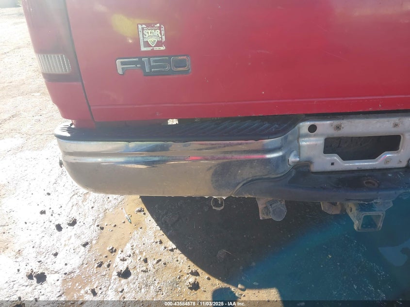 1998 Ford F-150 Lariat/Standard/Xl/Xlt VIN: 1FTZX18W8WKB36939 Lot: 43584578