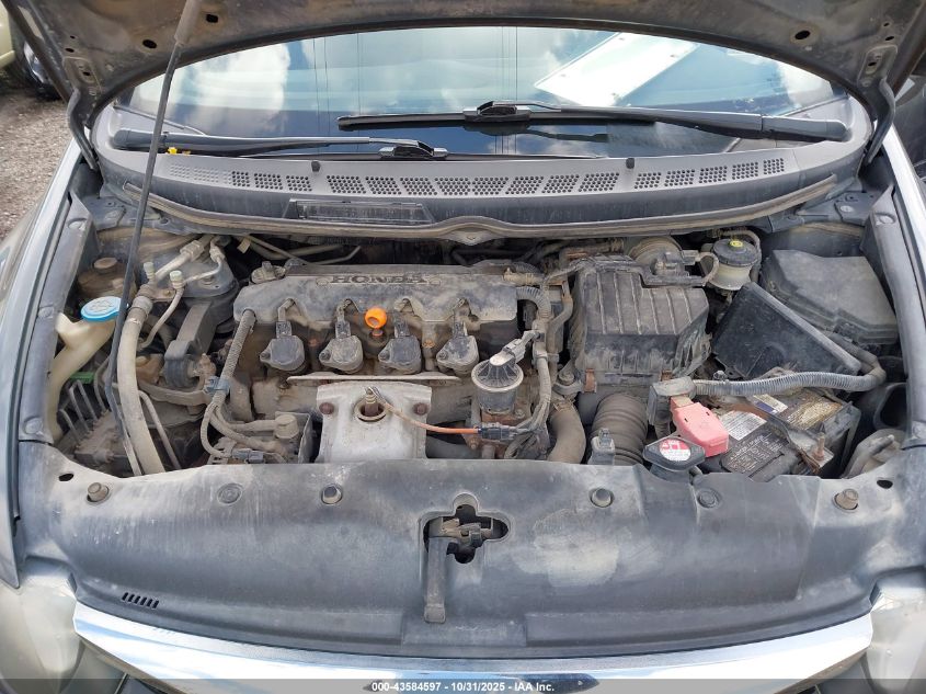 2009 Honda Civic Lx VIN: 19XFA16529E048751 Lot: 43584597