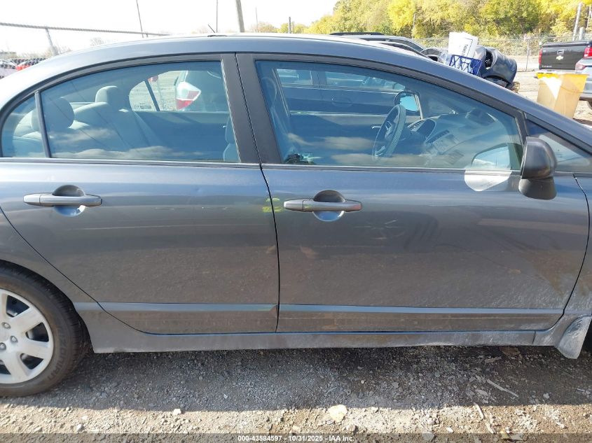 2009 Honda Civic Lx VIN: 19XFA16529E048751 Lot: 43584597