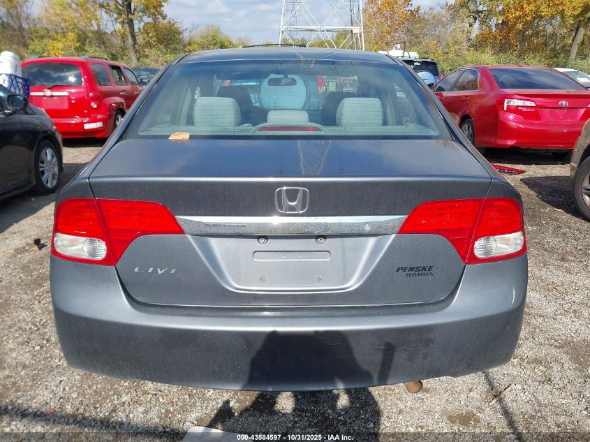 2009 Honda Civic Lx VIN: 19XFA16529E048751 Lot: 43584597