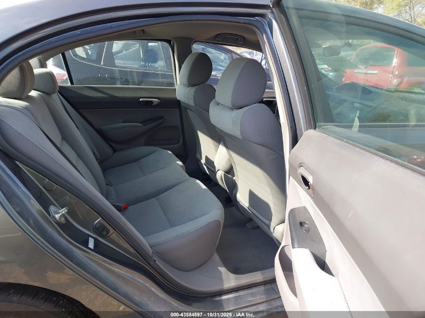 2009 Honda Civic Lx VIN: 19XFA16529E048751 Lot: 43584597