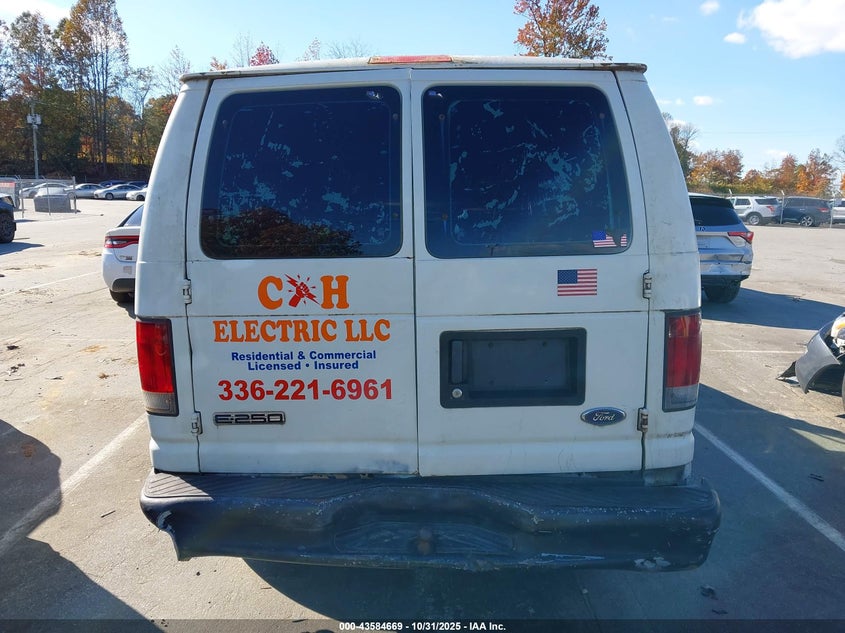 2006 Ford E-250 Commercial/Recreational VIN: 1FTNE24WX6DA30707 Lot: 43584669