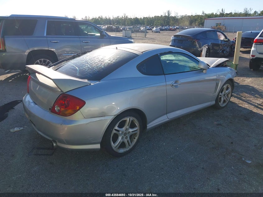 KMHHN65F93U102930 2003 HYUNDAI TIBURON photo no. 4