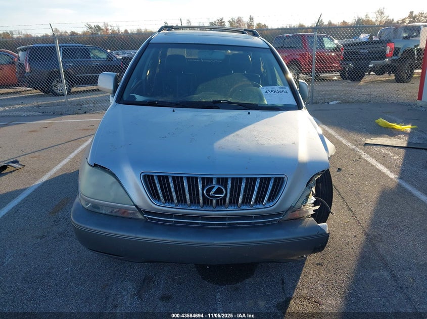 2001 Lexus Rx 300 VIN: JTJHF10U810206434 Lot: 43584694