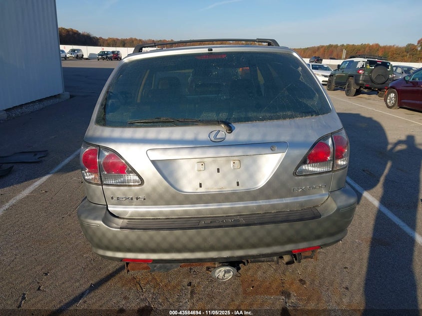 2001 Lexus Rx 300 VIN: JTJHF10U810206434 Lot: 43584694