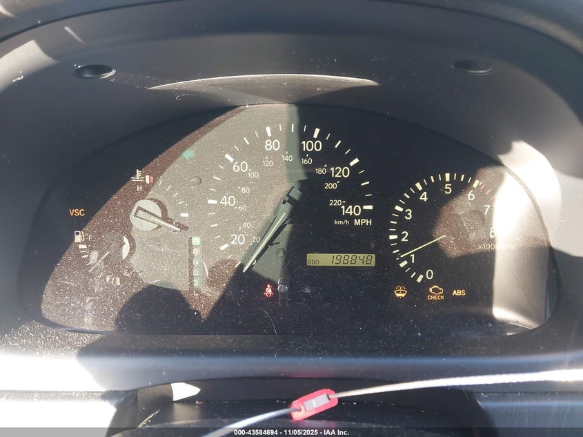 2001 Lexus Rx 300 VIN: JTJHF10U810206434 Lot: 43584694