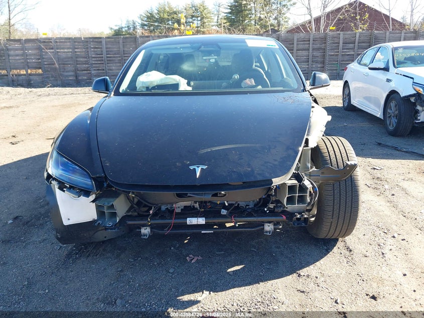 2025 Tesla Model 3 Long Range All-Wheel Drive VIN: 5YJ3E1EB8SF910840 Lot: 43584726
