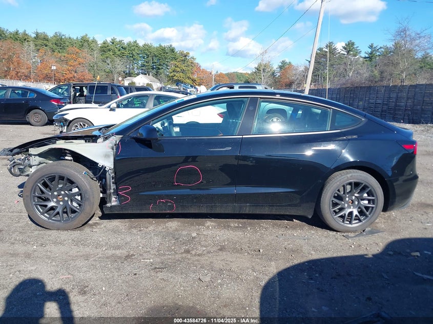 2025 Tesla Model 3 Long Range All-Wheel Drive VIN: 5YJ3E1EB8SF910840 Lot: 43584726
