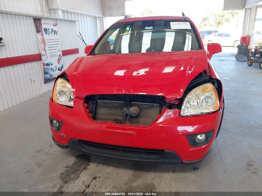 2009 Kia Rondo Ex VIN: KNAFG528597274902 Lot: 43584736