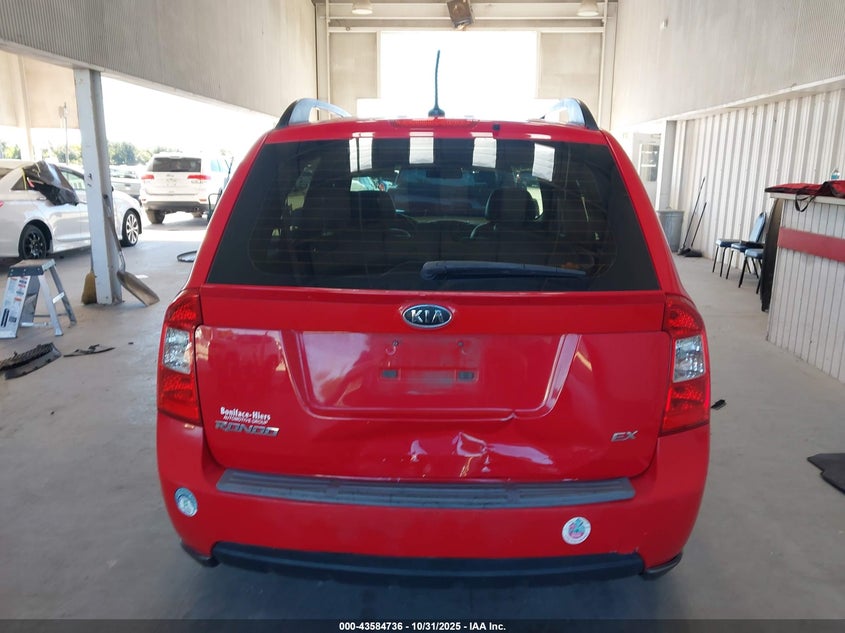 2009 Kia Rondo Ex VIN: KNAFG528597274902 Lot: 43584736