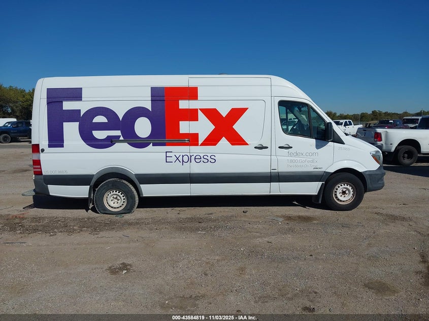 2016 MERCEDES-BENZ SPRINTER 2500 HIGH  ROOF WD3PE8DD6GP245621