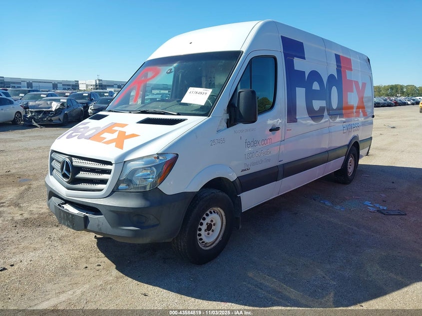 2016 MERCEDES-BENZ SPRINTER 2500 HIGH  ROOF WD3PE8DD6GP245621
