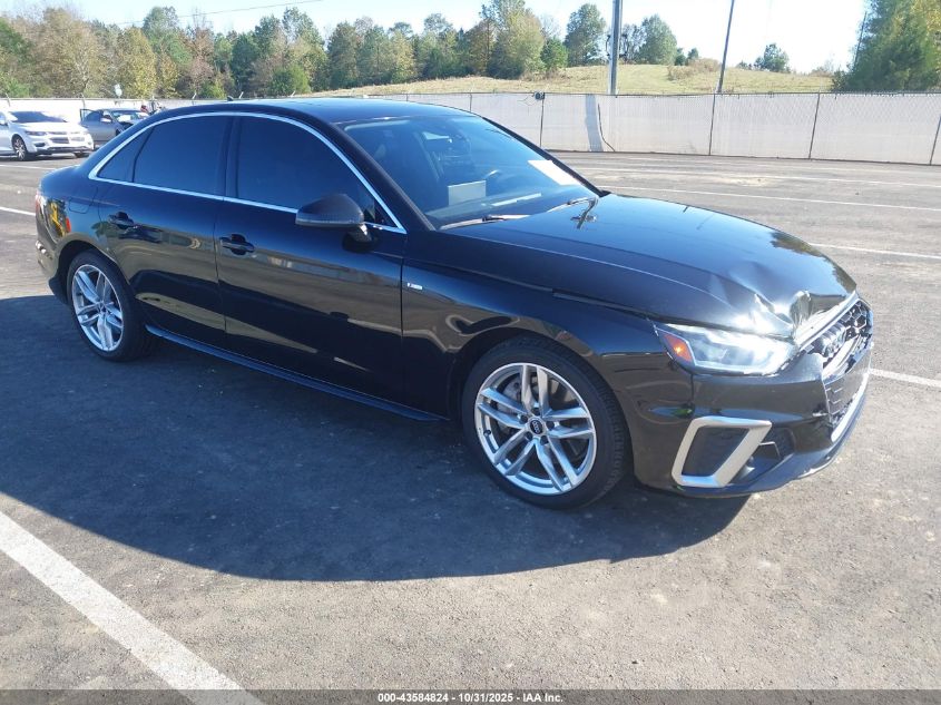 AUDI A4 PREMIUM PLUS 45 TFSI QUATTRO S TRONIC