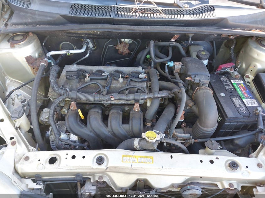 2002 Toyota Echo VIN: JTDBT123120257183 Lot: 43584854