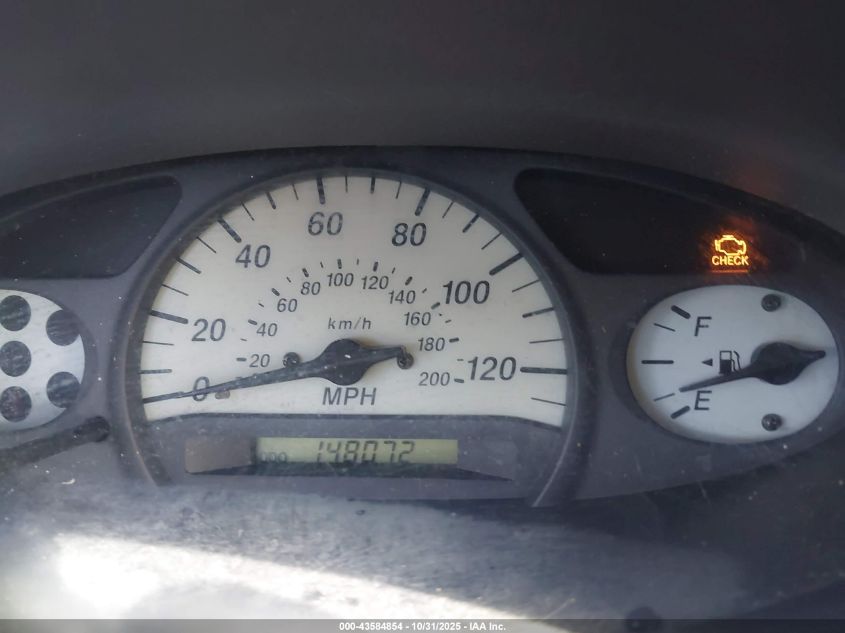 2002 Toyota Echo VIN: JTDBT123120257183 Lot: 43584854