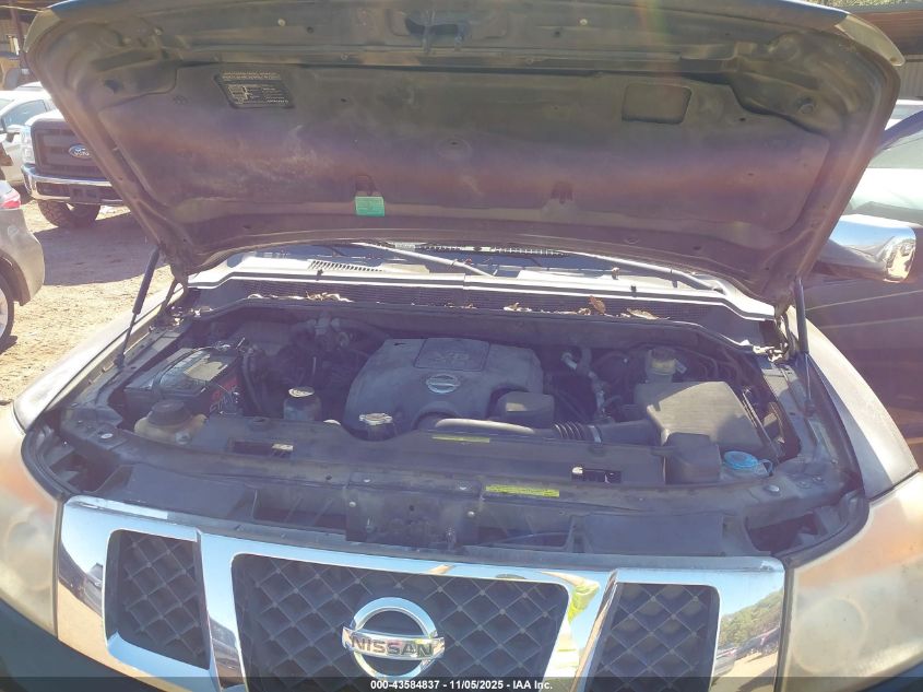 2008 Nissan Armada Le VIN: 5N1BA08D38N621790 Lot: 43584837