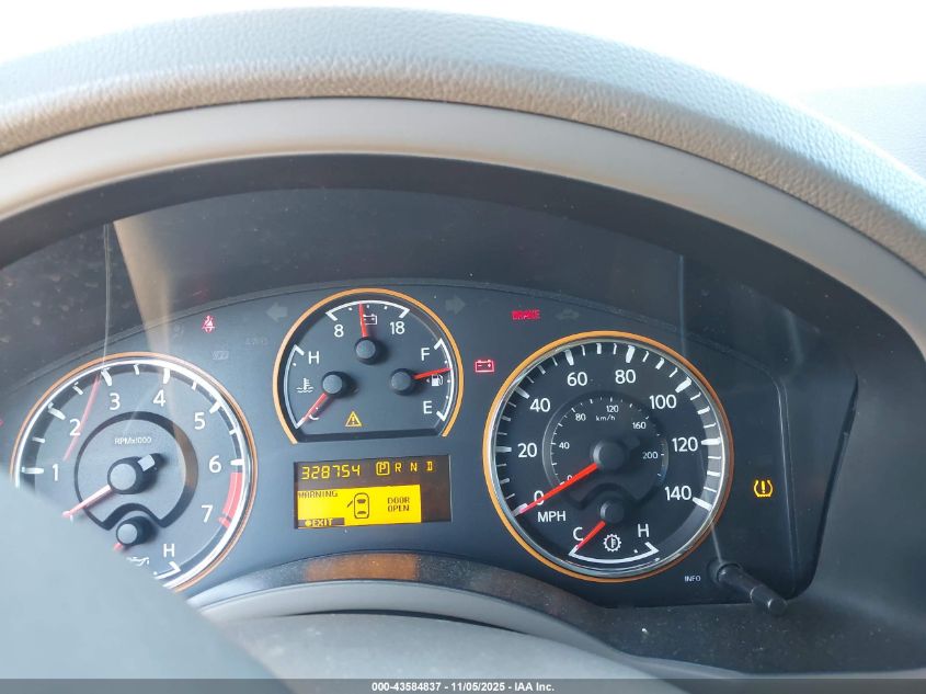 2008 Nissan Armada Le VIN: 5N1BA08D38N621790 Lot: 43584837