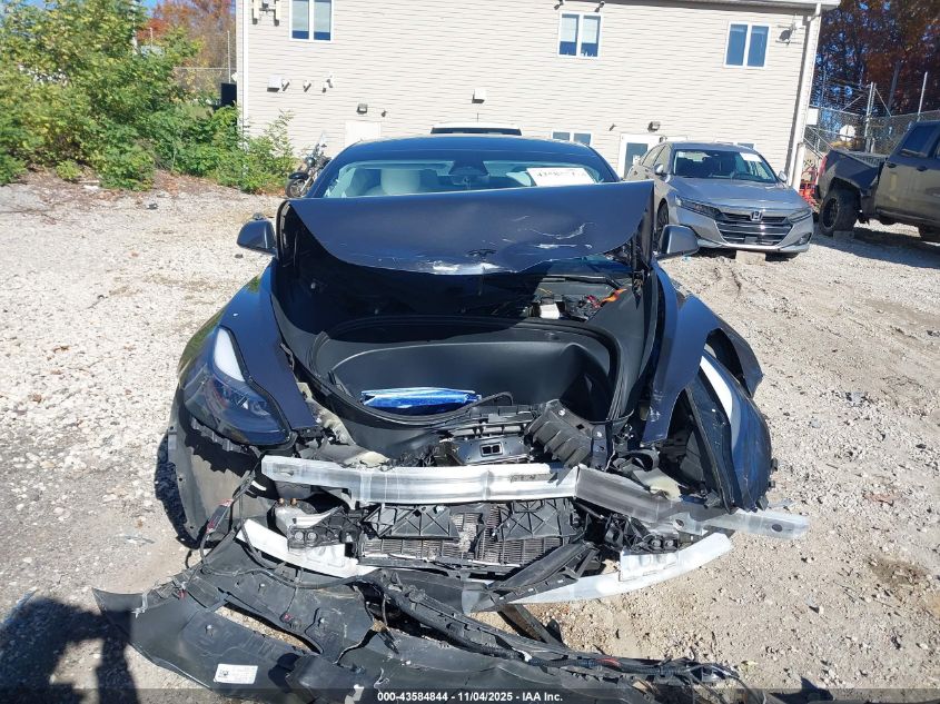 2022 Tesla Model 3 Performance Dual Motor All-Wheel Drive VIN: 7SAYGDEF3NF341682 Lot: 43584844