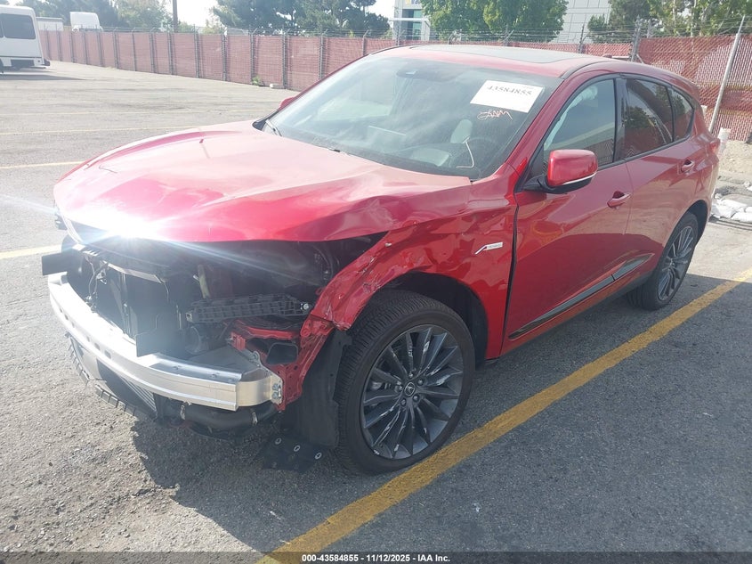 5J8TC2H83NL011382 2022 ACURA RDX photo no. 2