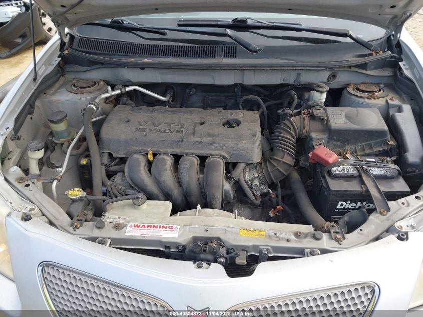 2007 Pontiac Vibe VIN: 5Y2SL65817Z439280 Lot: 43584873