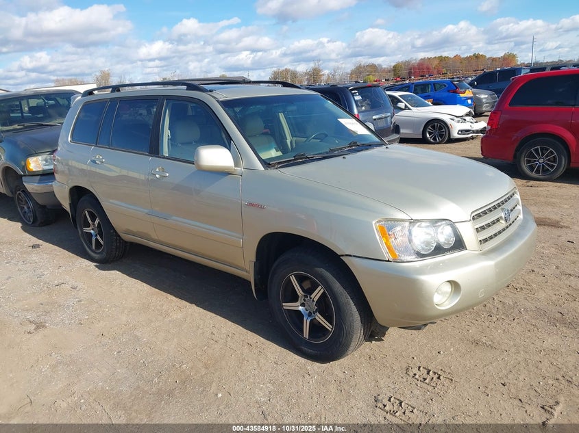 JTEHF21A430126530 2003 Toyota Highlander Limited V6 auction photo 1