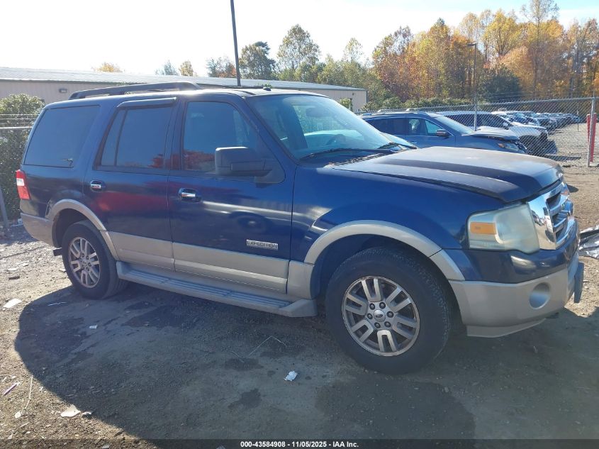 2007 Ford Expedition Eddie Bauer VIN: 1FMFU185X7LA59677 Lot: 43584908