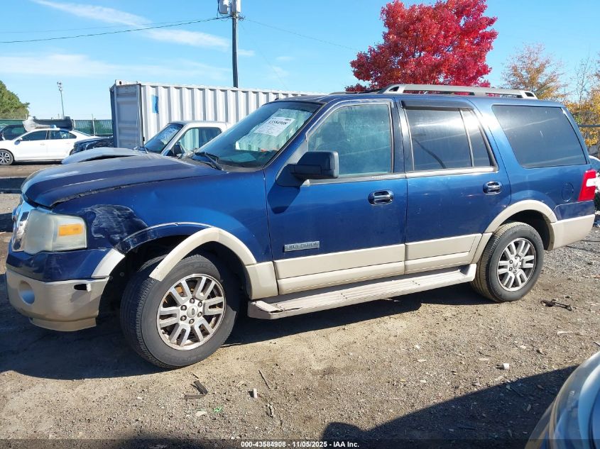 2007 Ford Expedition Eddie Bauer VIN: 1FMFU185X7LA59677 Lot: 43584908
