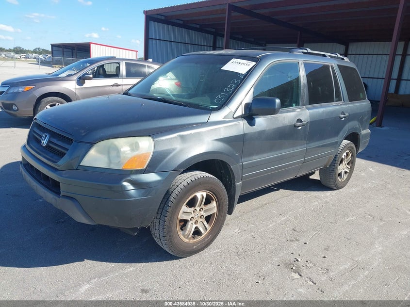 5FNYF18605B031323 2005 HONDA PILOT photo no. 2