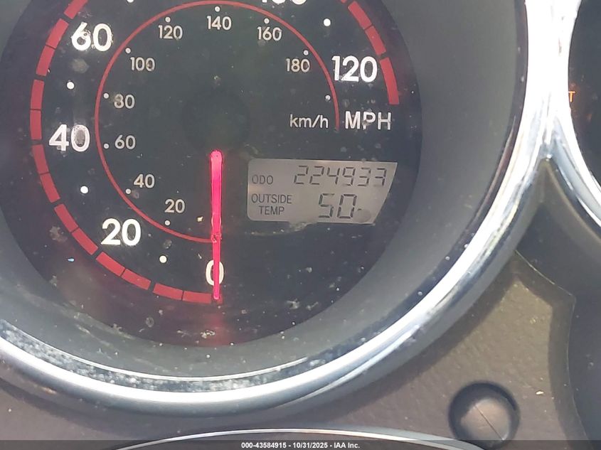 2006 Toyota Matrix Xr VIN: 2T1KR32E56C582846 Lot: 43584915