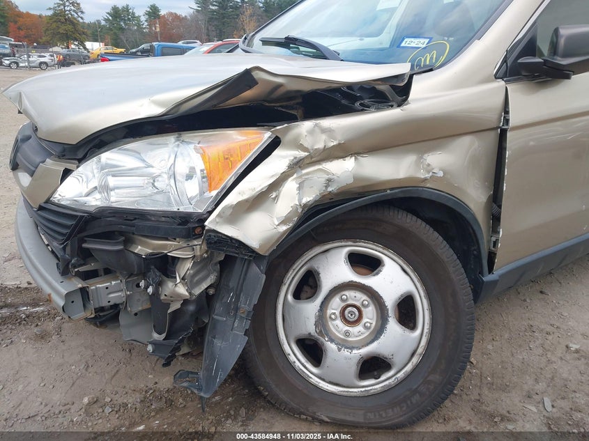 2007 Honda Cr-V Lx VIN: JHLRE48357C102128 Lot: 43584948