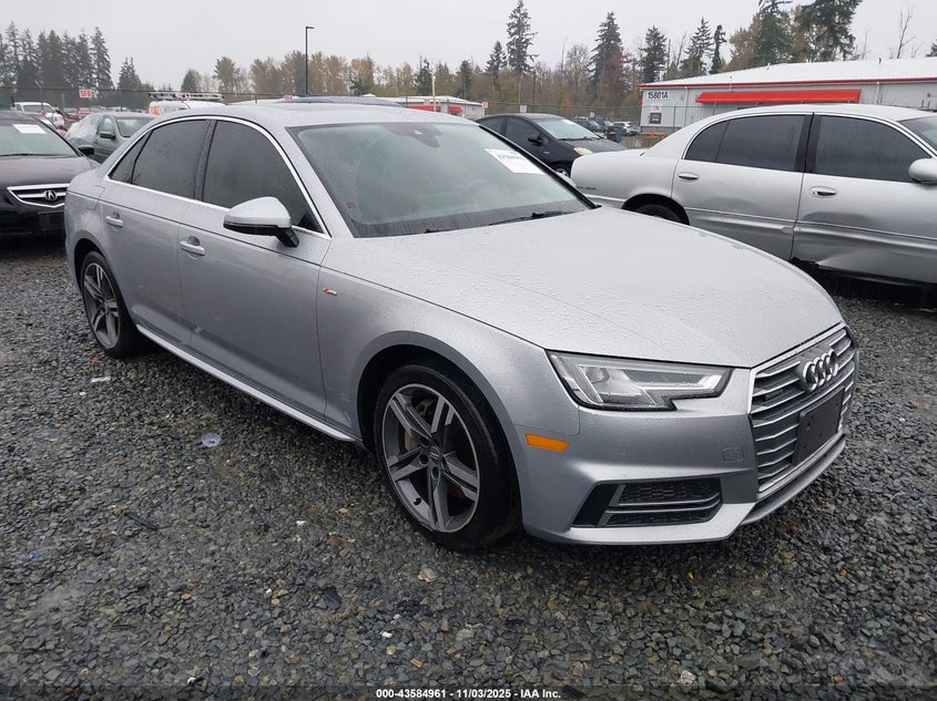 2018 AUDI A4 2.0T PREMIUM/2.0T TECH PREMIUM - WAUENAF49JA103241