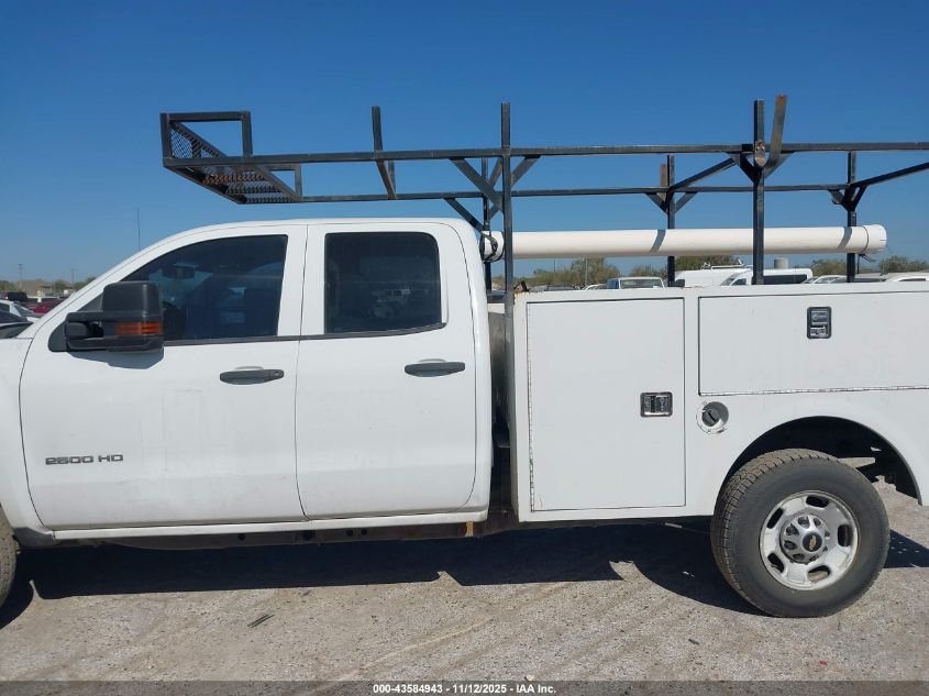 2018 Chevrolet Silverado 2500Hd Wt VIN: 1GC2CUEG1JZ165176 Lot: 43584943