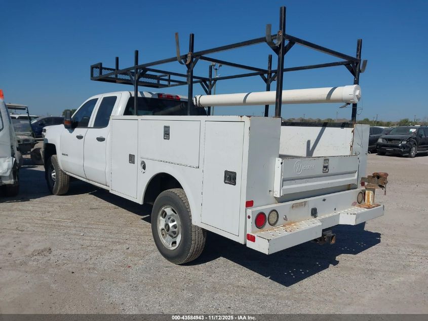 2018 Chevrolet Silverado 2500Hd Wt VIN: 1GC2CUEG1JZ165176 Lot: 43584943