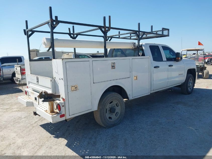 2018 Chevrolet Silverado 2500Hd Wt VIN: 1GC2CUEG1JZ165176 Lot: 43584943