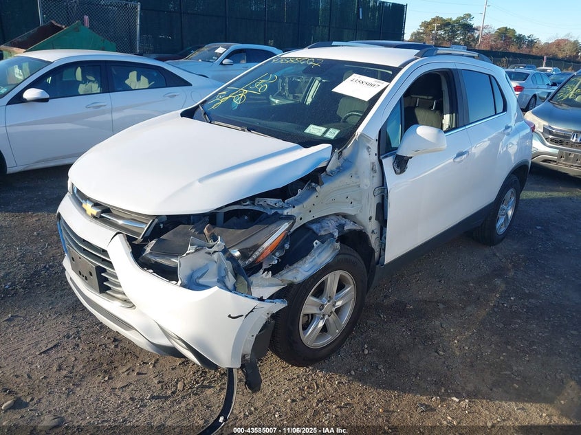 2017 CHEVROLET TRAX LT - 3GNCJPSB3HL141734