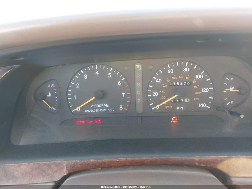 1996 Toyota Avalon Xl/Xls VIN: 4T1BF12B3TU075845 Lot: 43585000