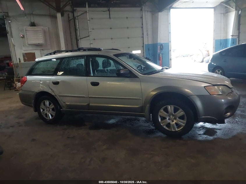 2005 Subaru Outback 2.5I VIN: 4S4BP61C557358091 Lot: 43585040