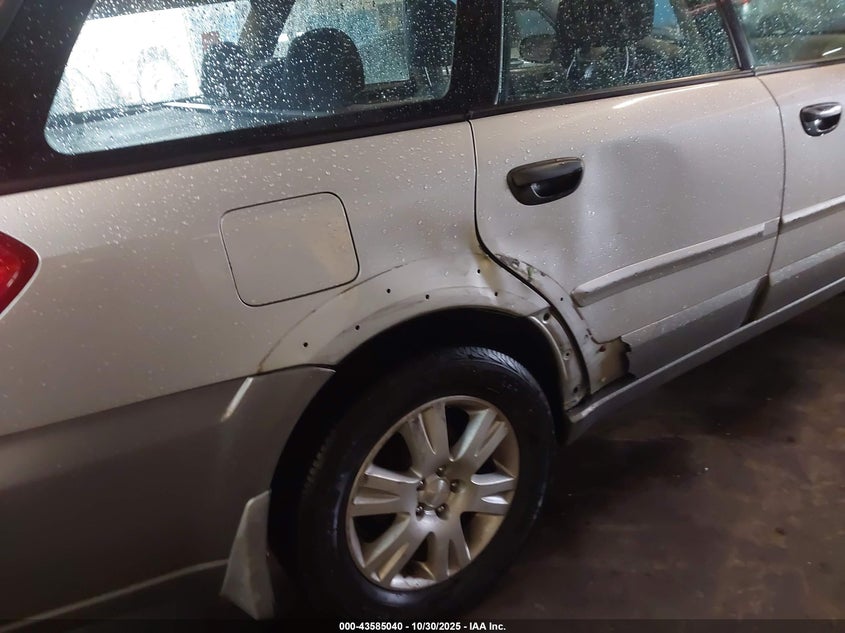 2005 Subaru Outback 2.5I VIN: 4S4BP61C557358091 Lot: 43585040
