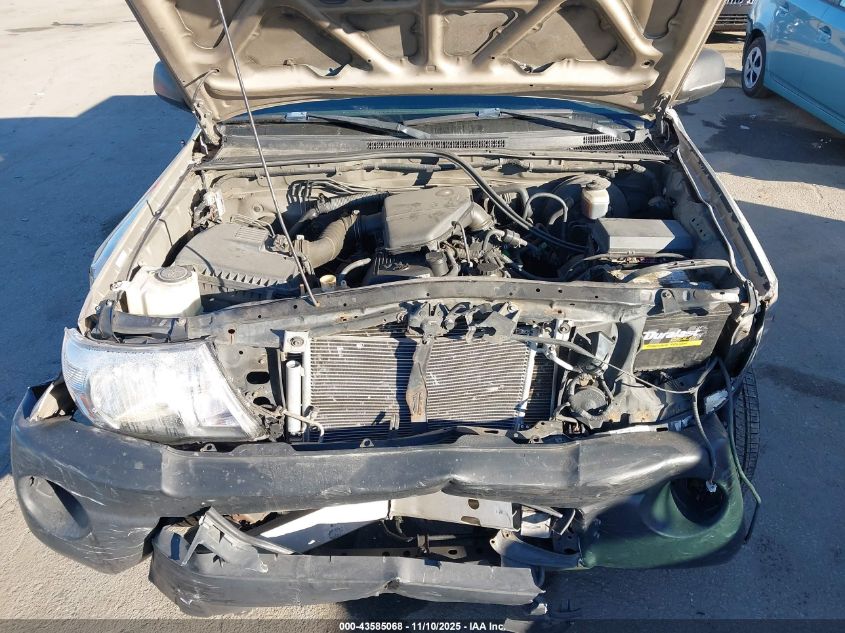 2005 Toyota Tacoma VIN: 5TENX22N05Z067582 Lot: 43585068