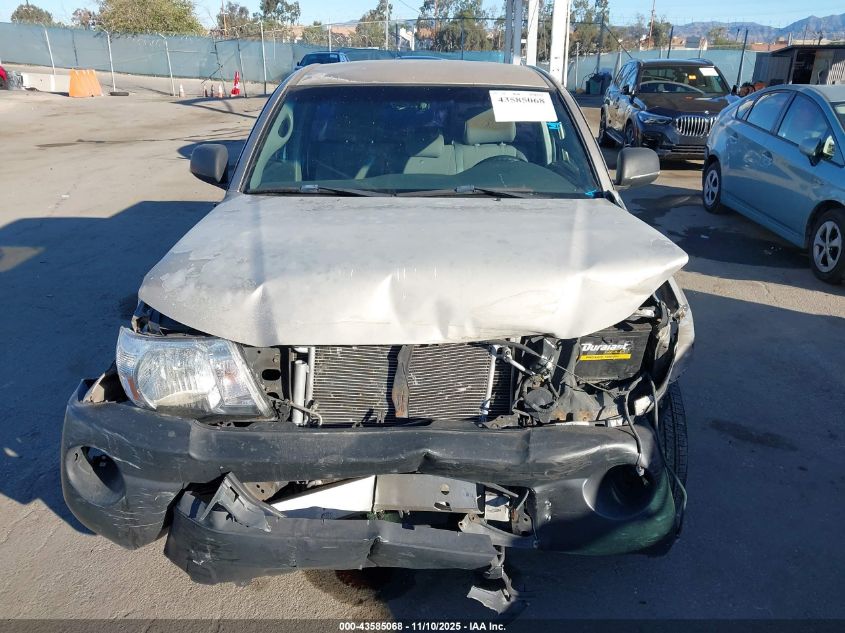 2005 Toyota Tacoma VIN: 5TENX22N05Z067582 Lot: 43585068