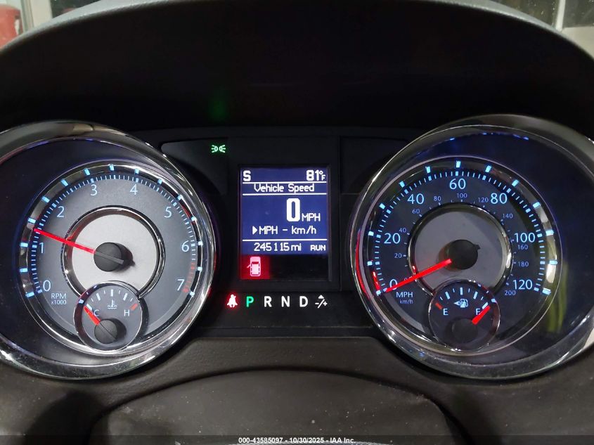 2011 Chrysler Town & Country Touring-L VIN: 2A4RR8DG3BR705171 Lot: 43585097