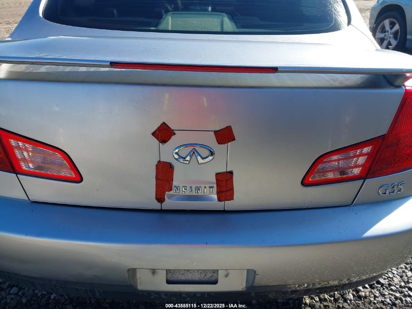 2003 Infiniti G35 Luxury Leather VIN: JNKCV51E23M016931 Lot: 43585115