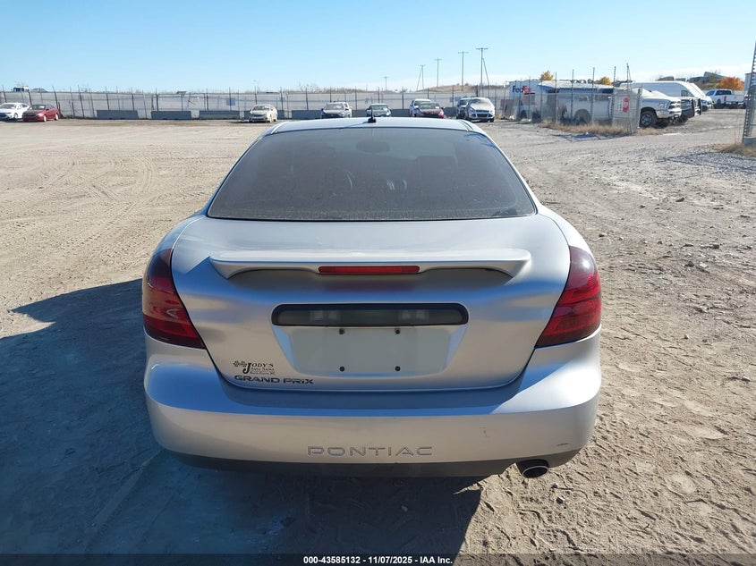 2006 Pontiac Grand Prix VIN: 2G2WP582961180234 Lot: 43585132