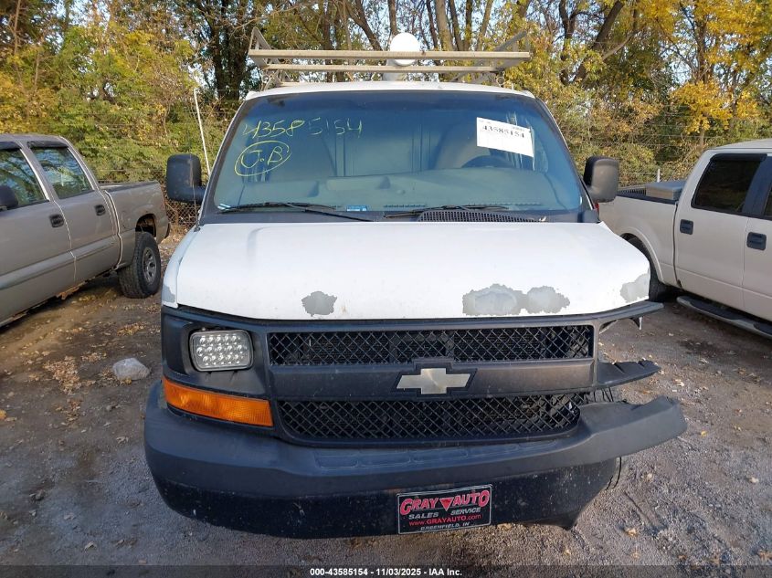 2011 Chevrolet Express 2500 Work Van VIN: 1GCWGFCA3B1188023 Lot: 43585154